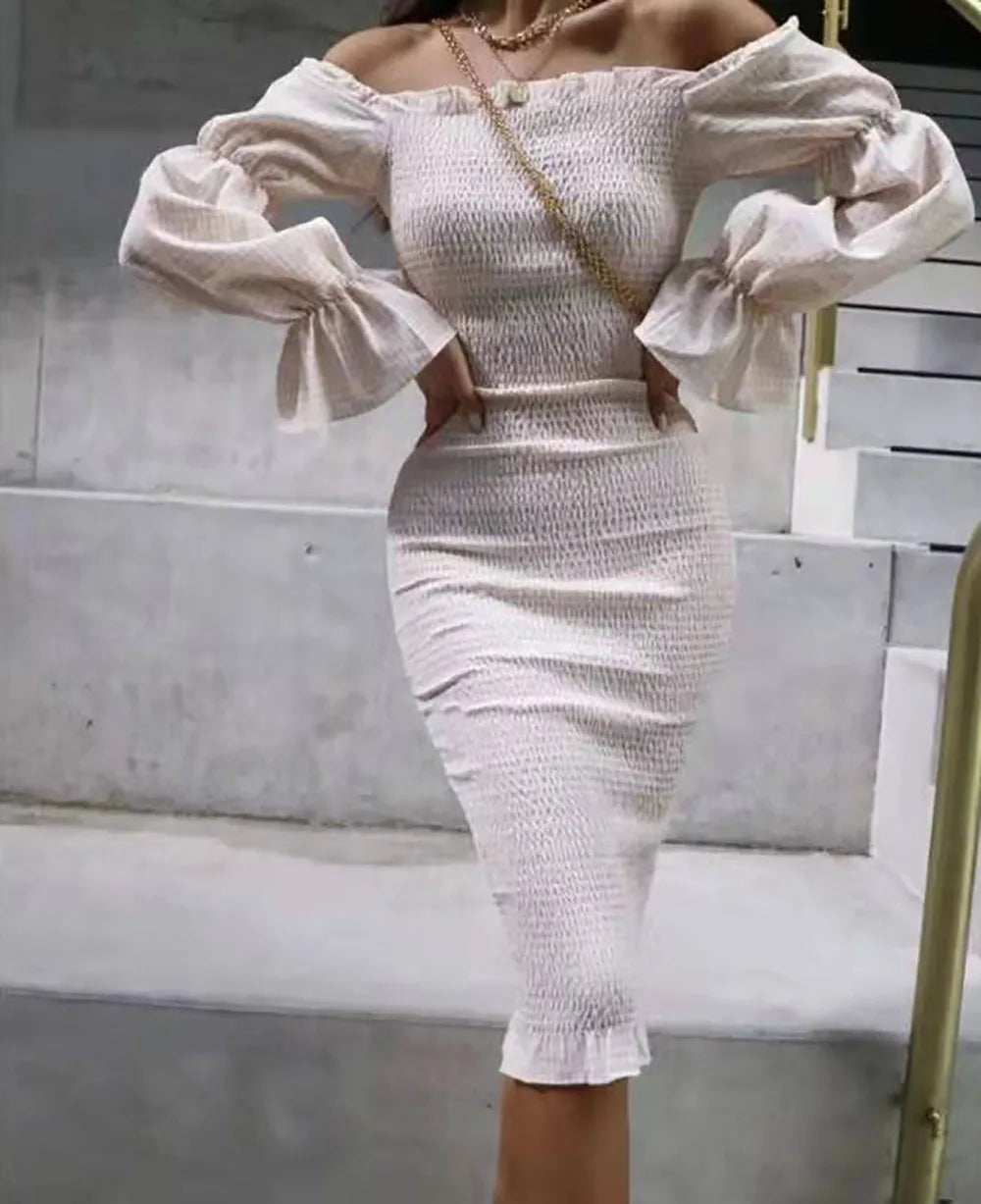 Maternity Photoshoot Daily Wear Elasticity Women Summer Off Shoulder Cotton Vintage Elegant A Line Long Dresses Peaceful Pleasures Health and Wellness