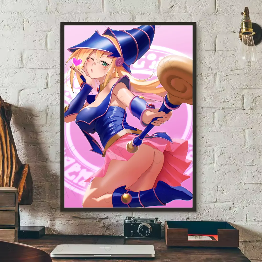 Yu-Gi-Oh! Classic Anime Poster HD Waterproof PVC Wall Art Anime Wall Poster Peaceful Pleasures Health and Wellness z20 30X40cmNoframe