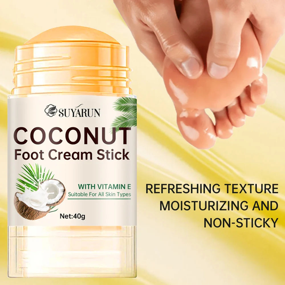SUYARUN Coconut Foot Balm Stick | Moisturizing Heel Care