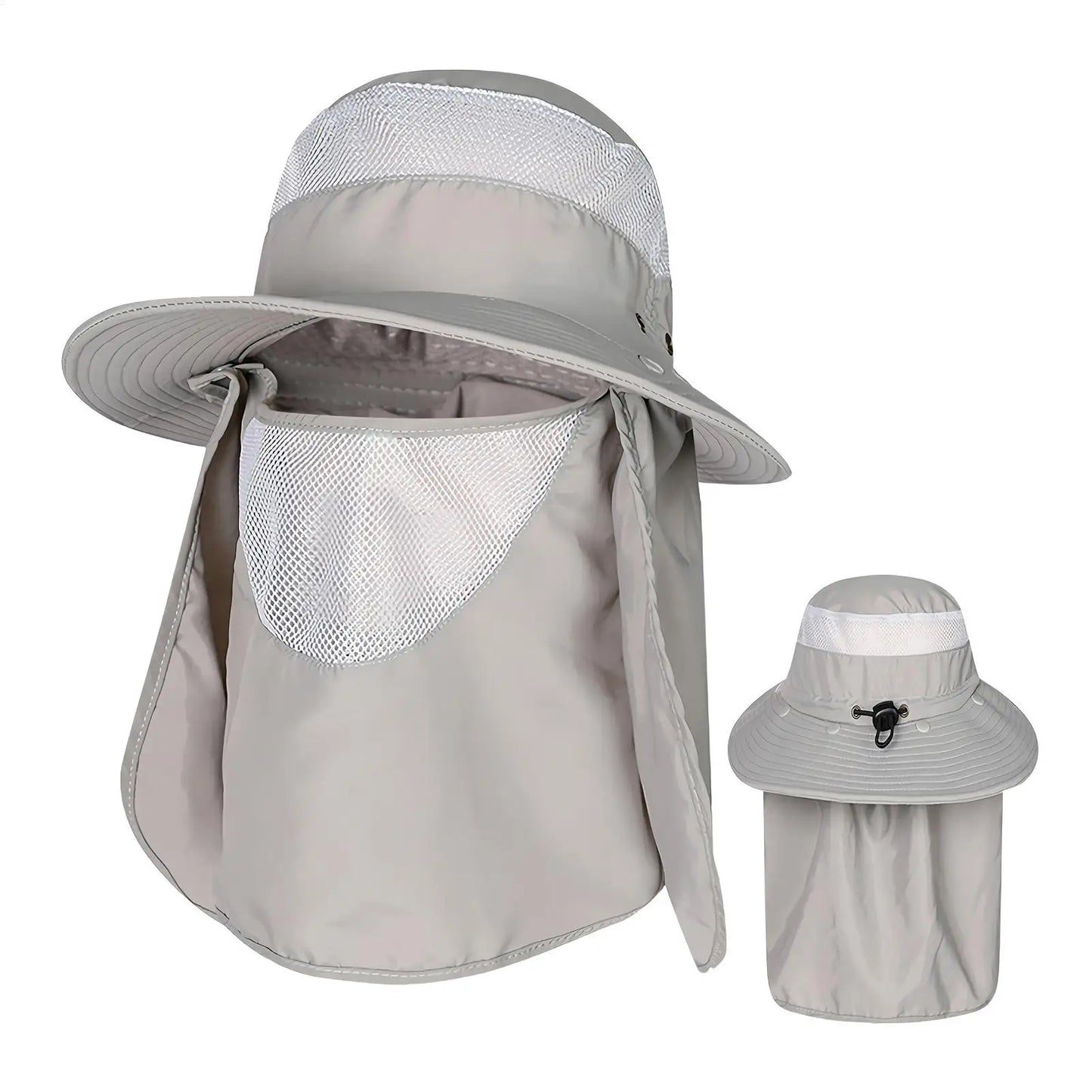 Wide Brim UPF 50+ Bucket Hat | Waterproof, Quick-Dry & Neck Flap