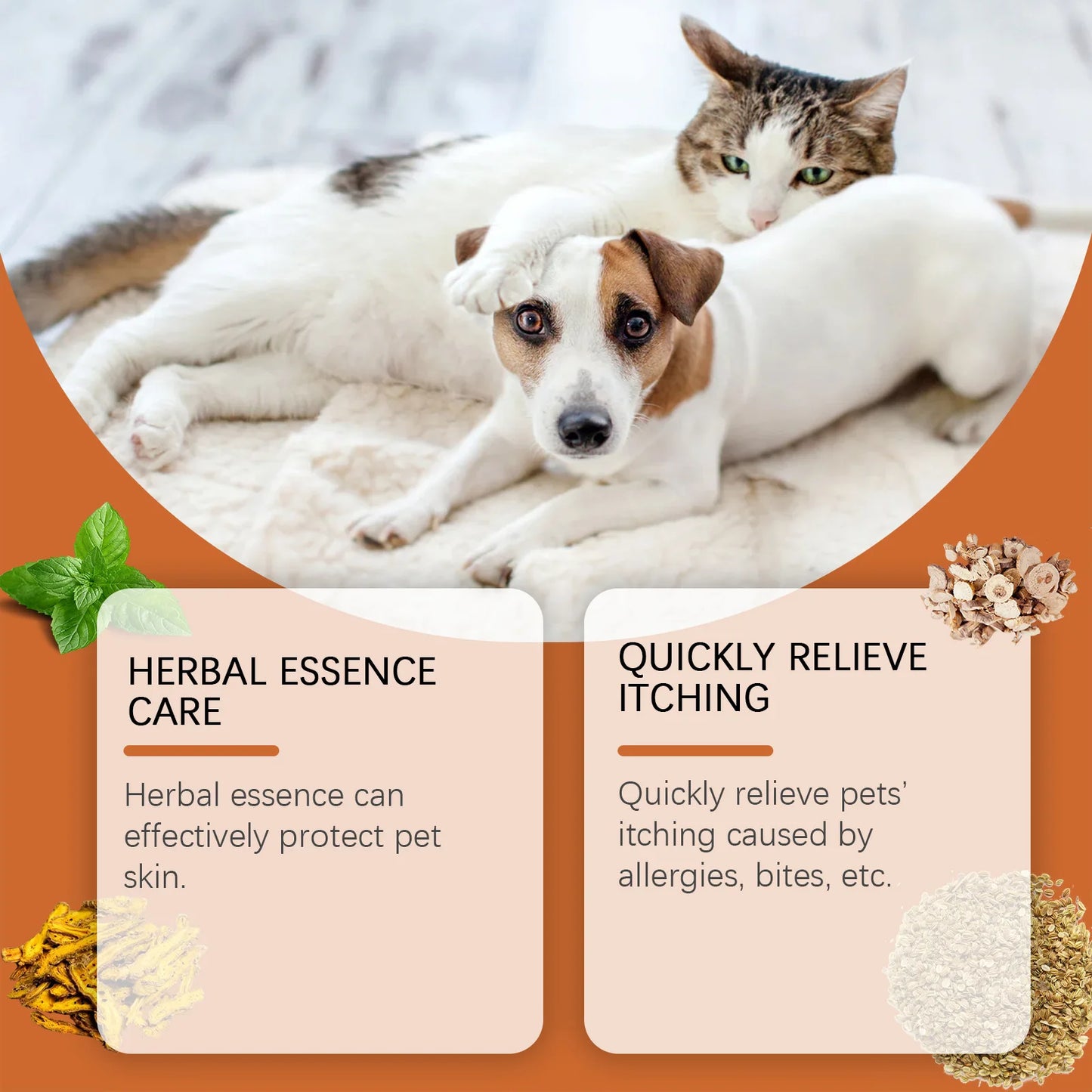 YEGBONG Pet Anti-Itch Herbal Cream for Dogs & Cats | 50g