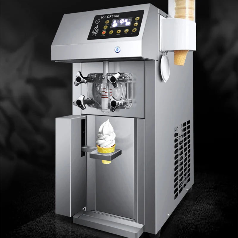 ZM-A122 Commercial Ice Cream Machine – 8.5L Single Head 1250W