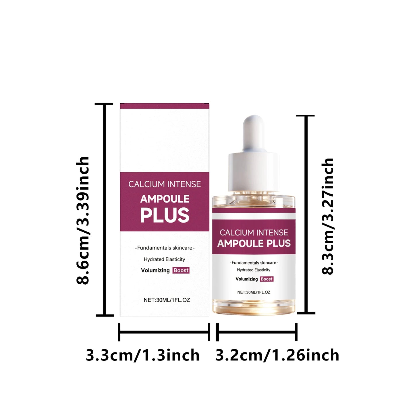 Calcium & Collagen Face Serum – Firming, Brightening, Hydrating