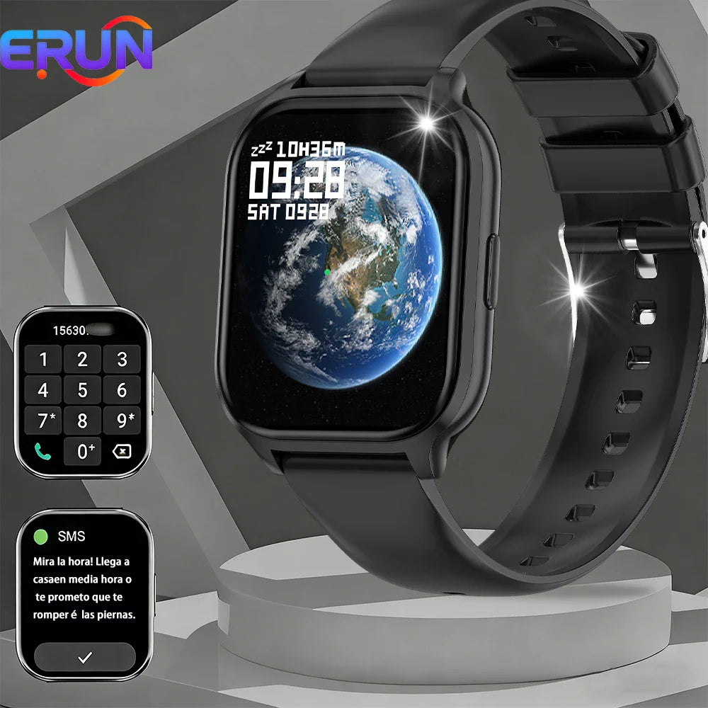 ERUN 1.83" Smart Watch – GPS, Fitness Tracker & Wireless Calls