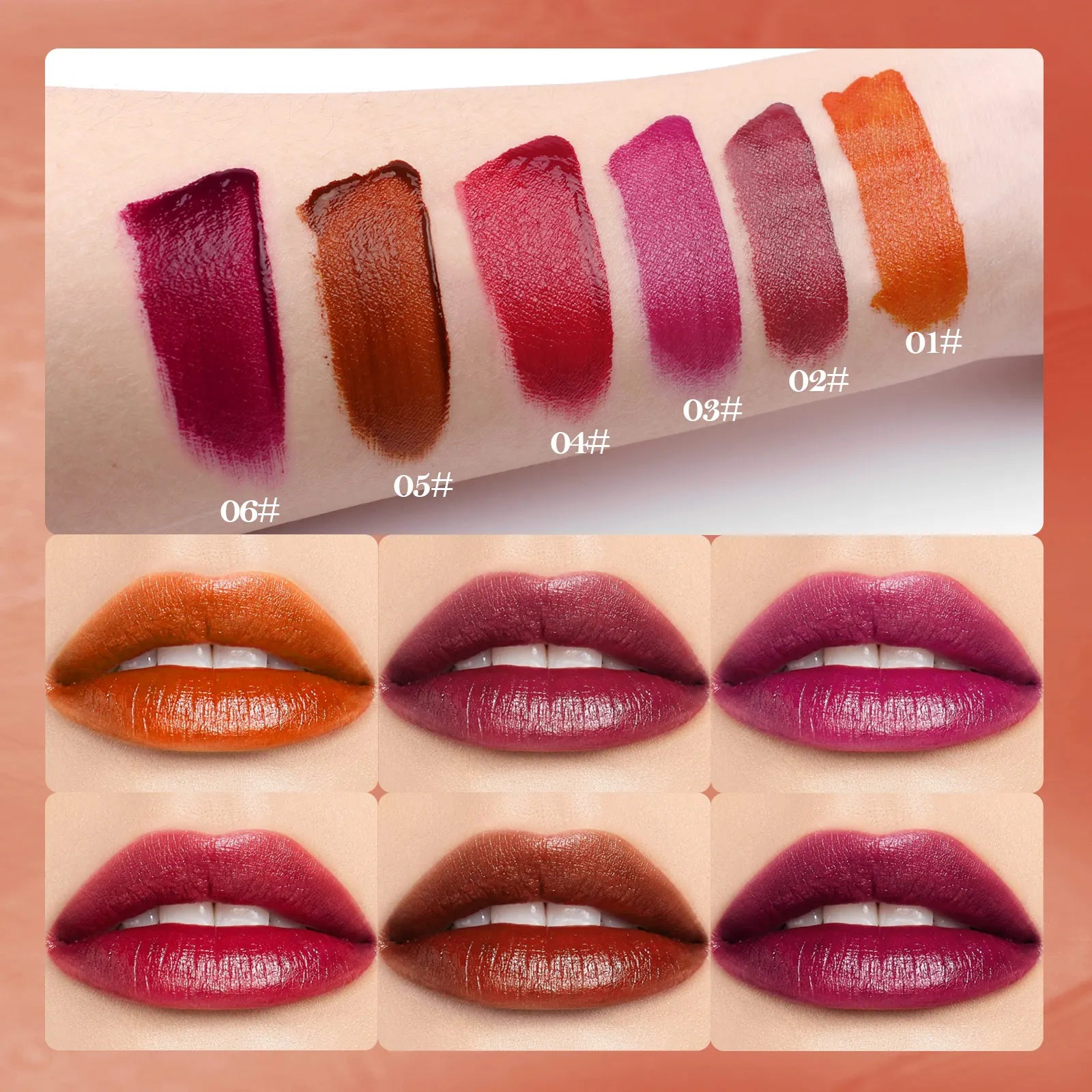 Pepper lip dye solution, with lasting makeup effect and rich color, contains peppermint oil and pepper extract, 5ml/0.17fl.oz Peaceful Pleasures Health and Wellness