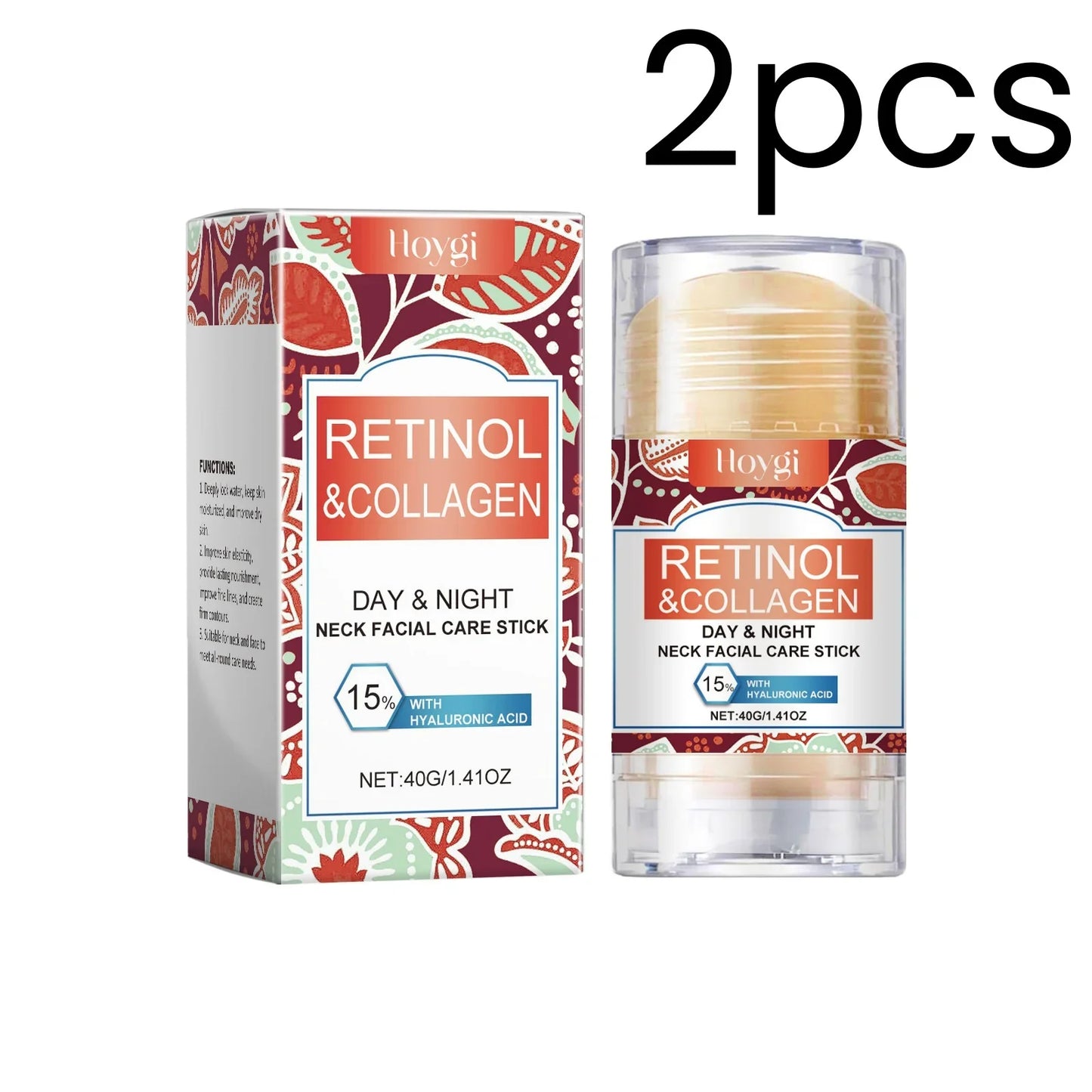 Hoygi Neck Firming Stick – Anti-Wrinkle Deep Hydration 40g