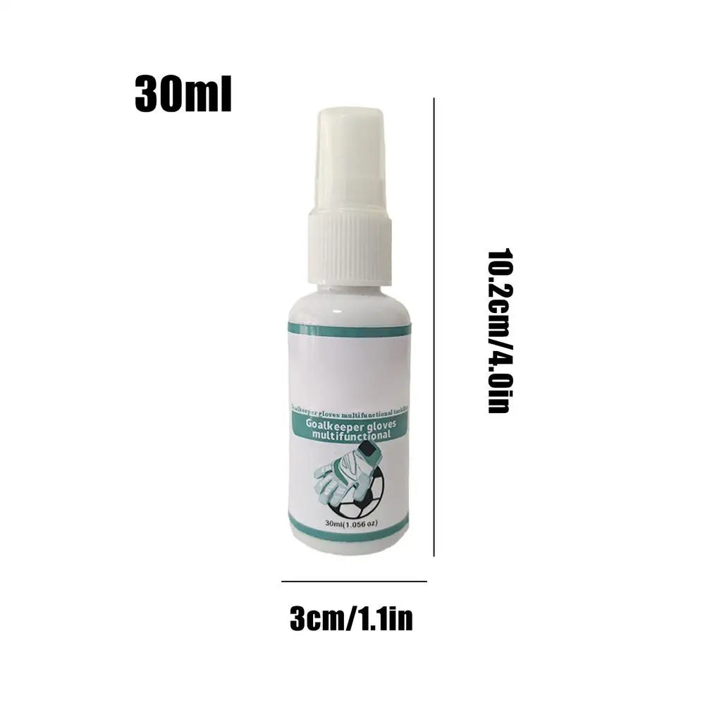 Grip Spray for Football Gloves 30ML Sticky Solution Glove Glue for Adult Youth Soccer Goalkeeper Beginner Professional Training Peaceful Pleasures Health and Wellness A