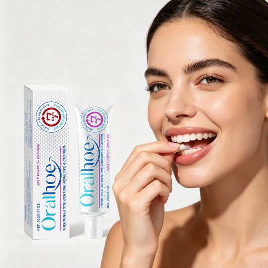 Thermoplastic Denture Adhesive Oral Health Increase Comfort Sturdy False Teeth Glue Long Lasting Reusable Repairing Denture Care Peaceful Pleasures Health and Wellness