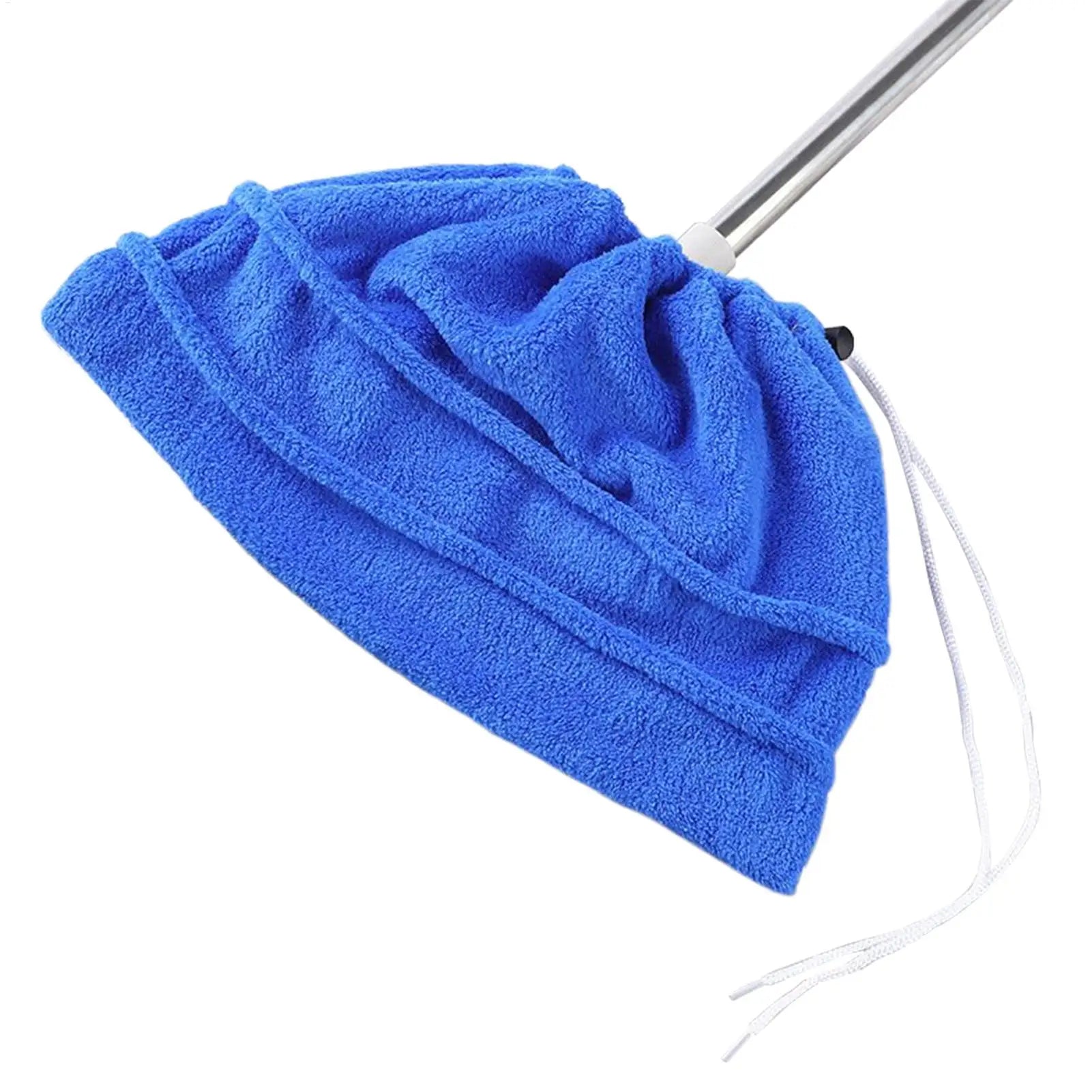 Reusable Broom Cover - Washable Microfiber Mop Covers, Tight Fit Cleaning Supplies for Kitchen, Apartment, Hotel, Dorm Room Peaceful Pleasures Health and Wellness