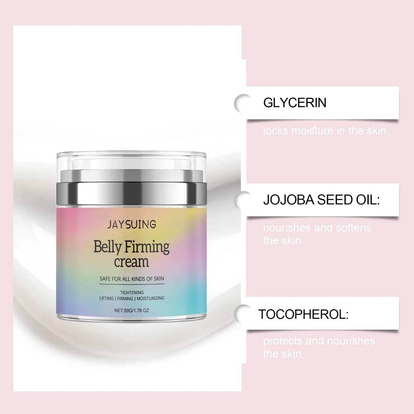 Jaysuing Belly Firming & Hydrating Body Cream | 50g–150g