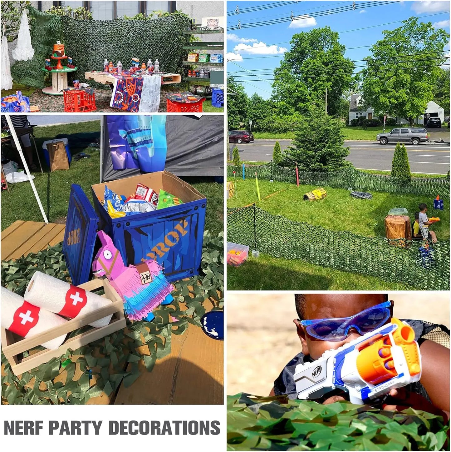 Camo Netting Bulk Roll Camouflage Netting Military Hunting Mesh Nets for Hunting Blind Sunshade Shooting Theme Party Decoration Peaceful Pleasures Health and Wellness