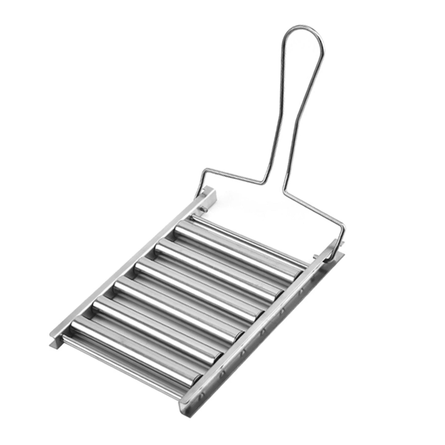 Hot Dog Roller For Grilling Stainless Steel Sausage Rackgriller Bbq Oven Baking Cooking Pans Outdoor Camping Barbecue Tools Peaceful Pleasures Health and Wellness Small