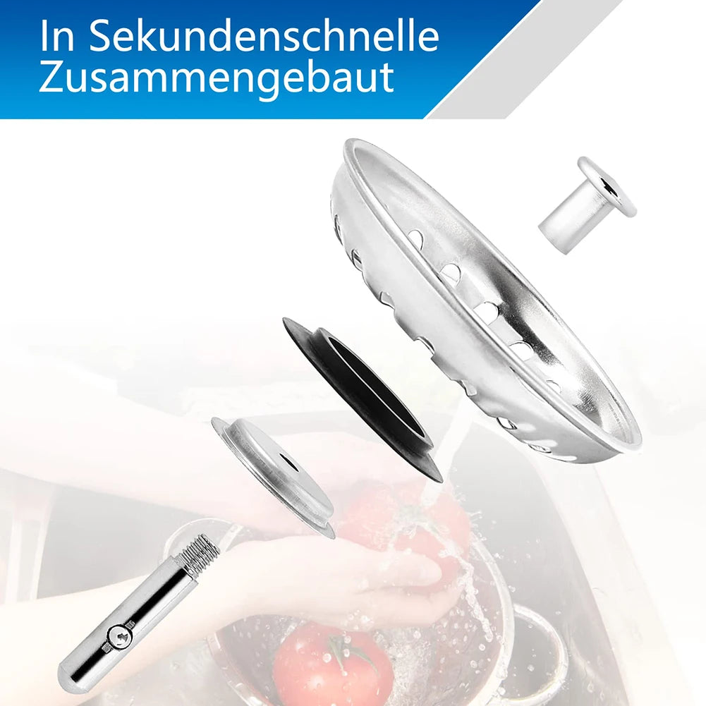 Premium Kitchen Sink Strainer Stainless Steel 80 82 Bathroom Sinks