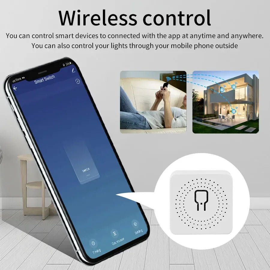 20A 16A Smart WiFi Switch Cozylife APP Remote Control Breaker Module 100-240V Wireless Light Switch Works with Alexa Google Home Peaceful Pleasures Health and Wellness