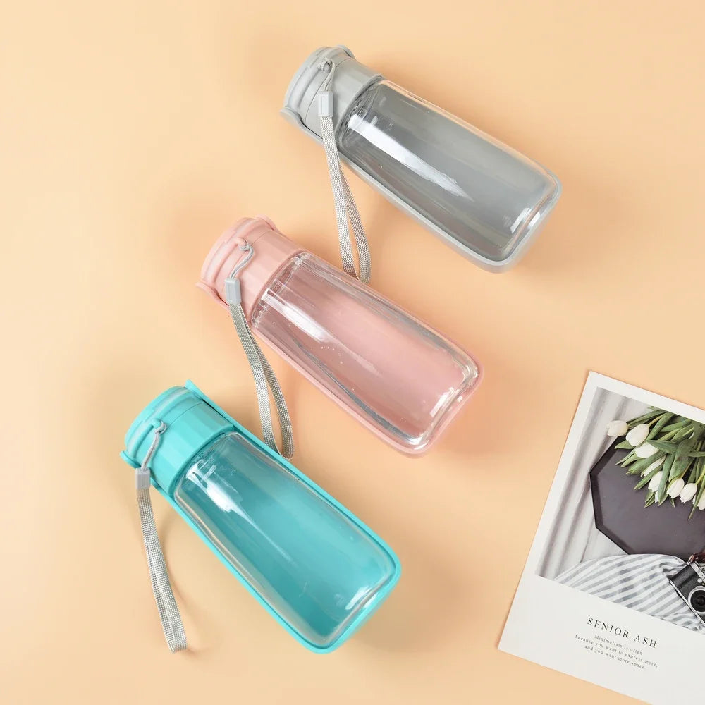 Portable Leak-Proof Dog Water Bottle & Bowl – 550ml