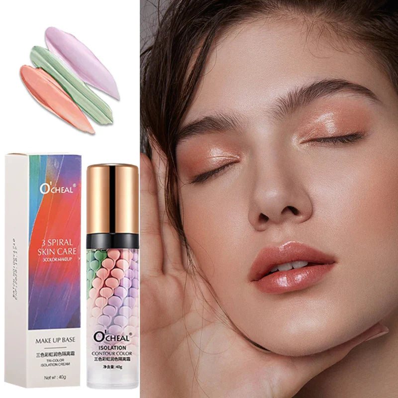 O'CHEAL 3-Color Contour Primer & Moisturizing Cream 40ml