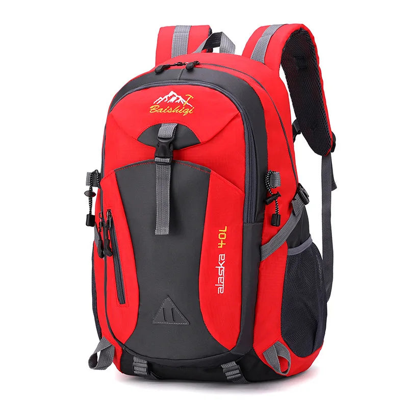Outdoor Sports Backpack Water-Resistant Hiking Backpack for Men Leisure Travel Sports Bag New Camping Mountaineering Backpack Peaceful Pleasures Health and Wellness 1ps 7