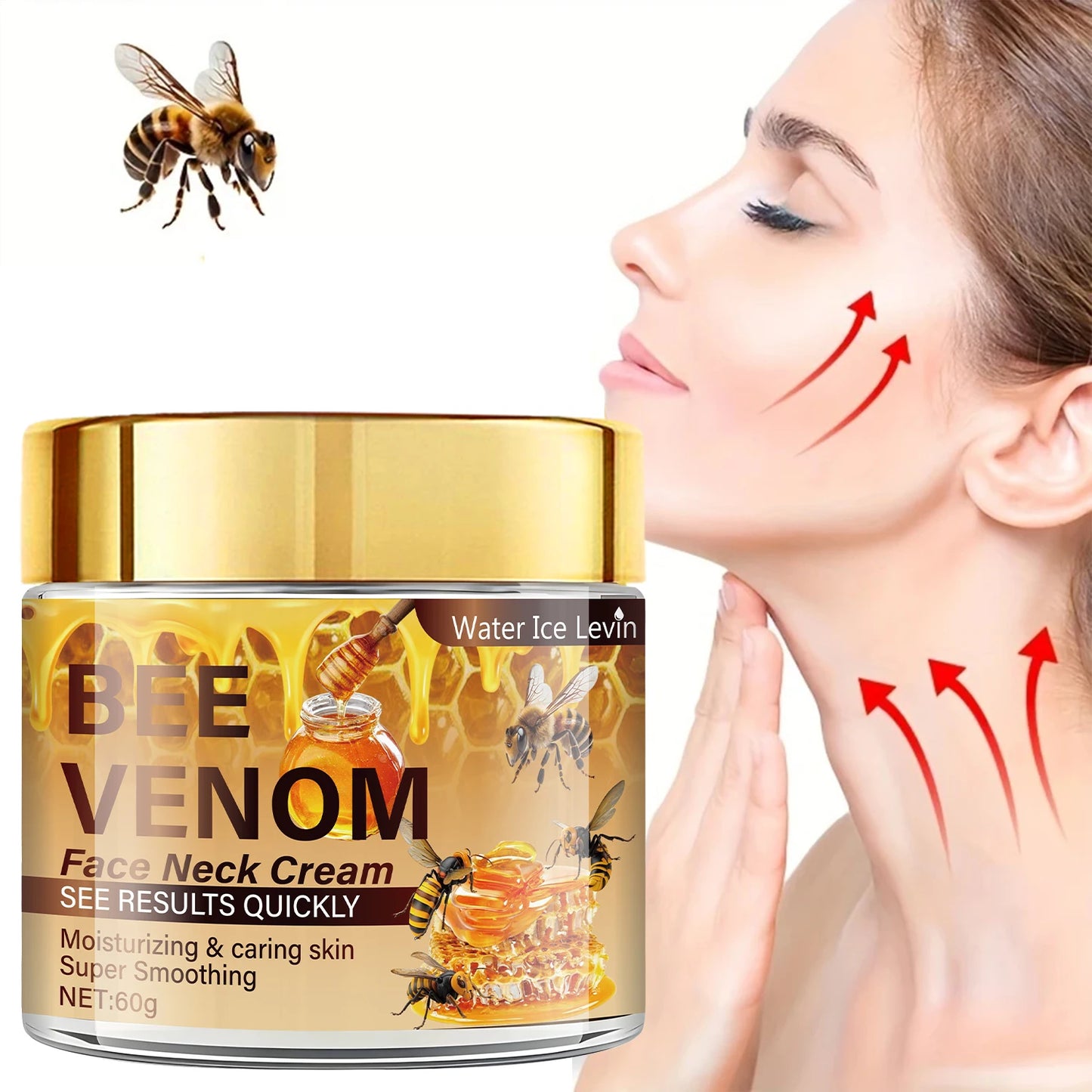 Bee Venom Facial Firming Cream with Vitamin E – 60g