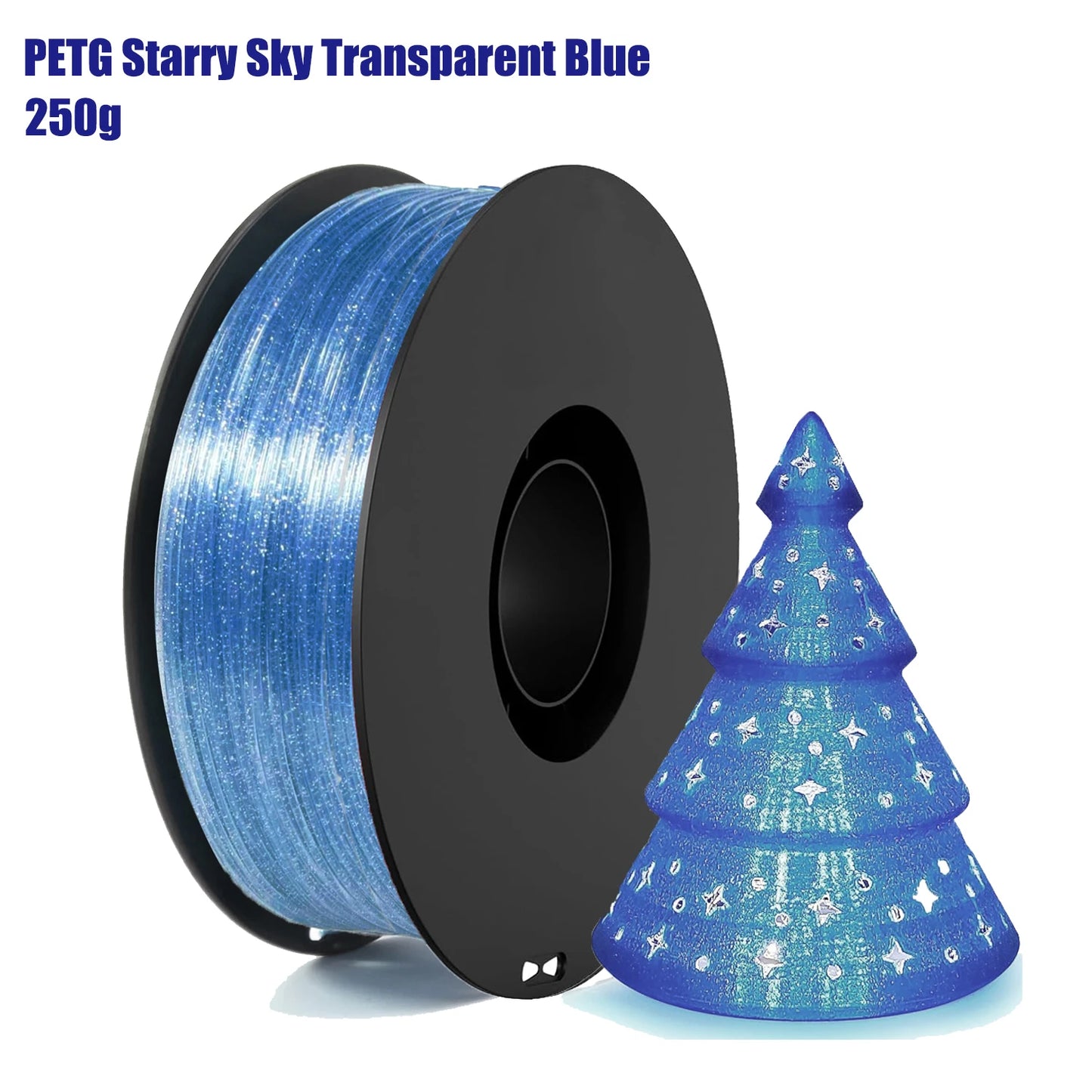 DINGSUN PETG Filament 1.75mm Transparent Gradient | 250g–1kg
