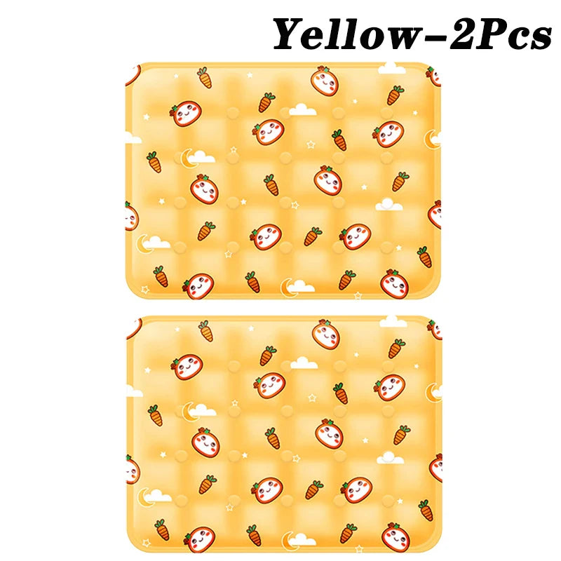 Pet Cooling Mat for Dogs & Cats – Ice Silk Non-Slip Summer Bed