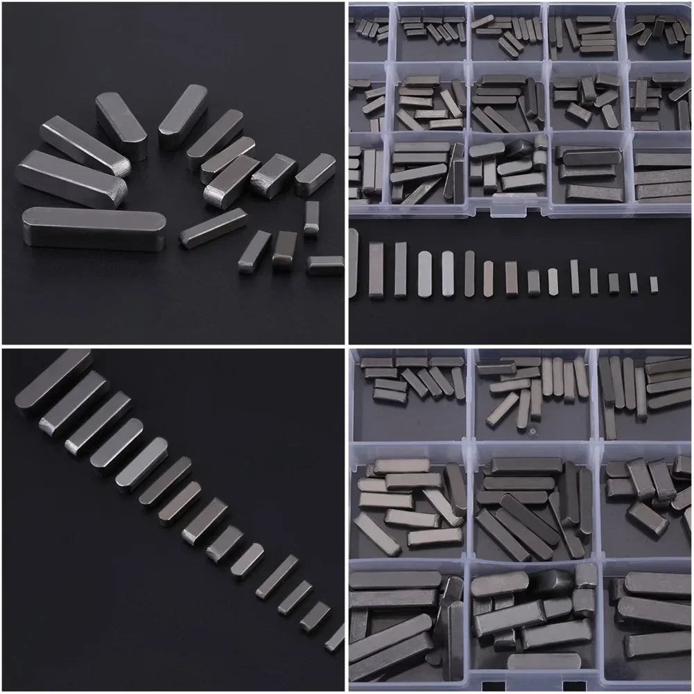 Round Ended Key Parallel Drive Shaft Keys Tools