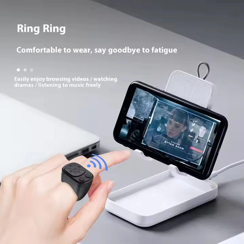 Lenovo Bluetooth Ring Remote – Shutter & Page Turner Control