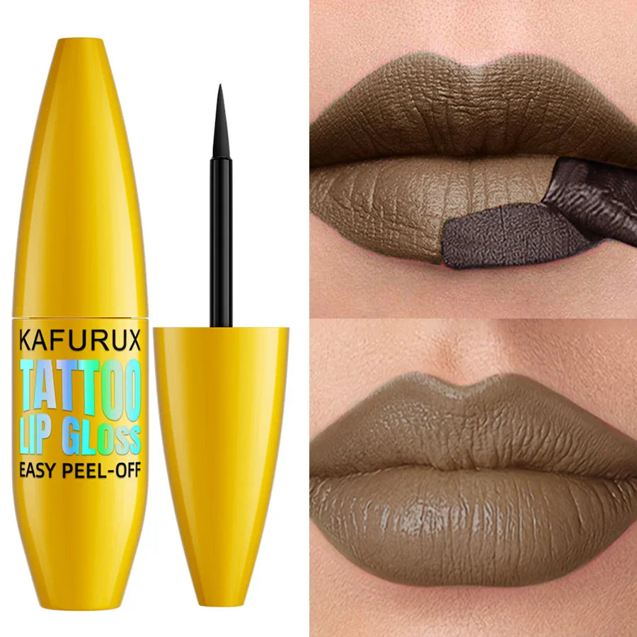 KAFURUX Peel Off Lip Stain – Waterproof Matte Lip Tint