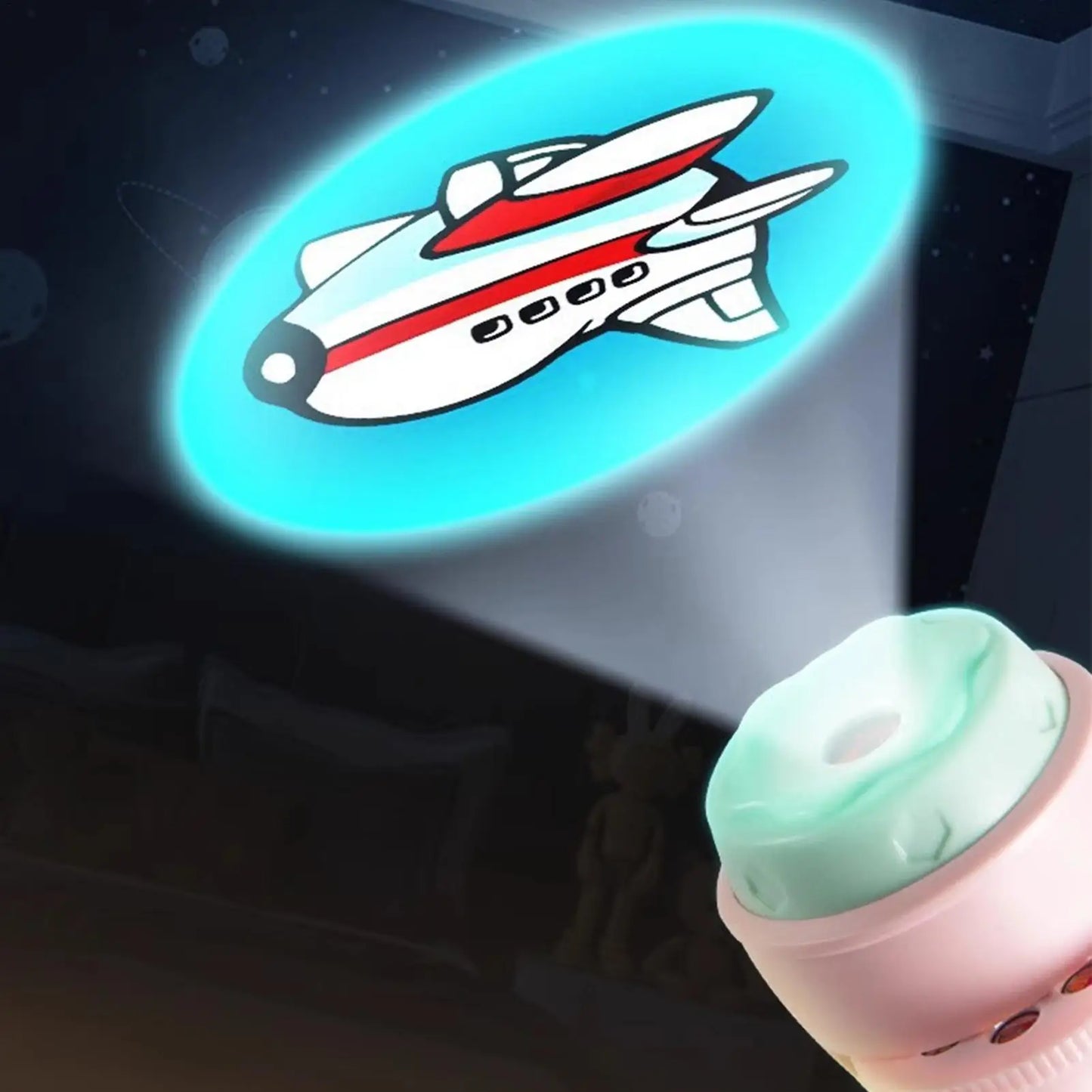 Kids Cartoon Projector Flashlight Toy | 40 Designs Ages 3–12