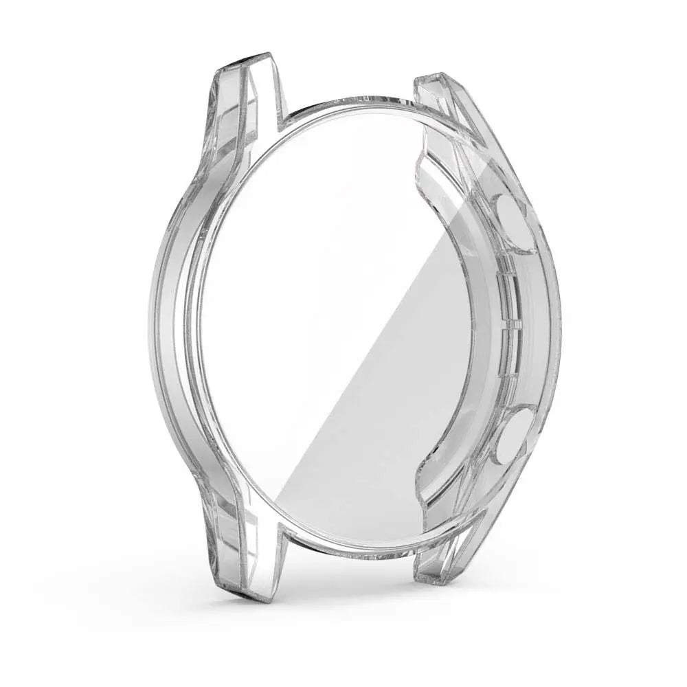 Accessories Clear TPU Case Watch Frame Cover For Huawei watch gt 2 Case Smart Watch Protector Full Protective Case Cover Peaceful Pleasures Health and Wellness transparent--