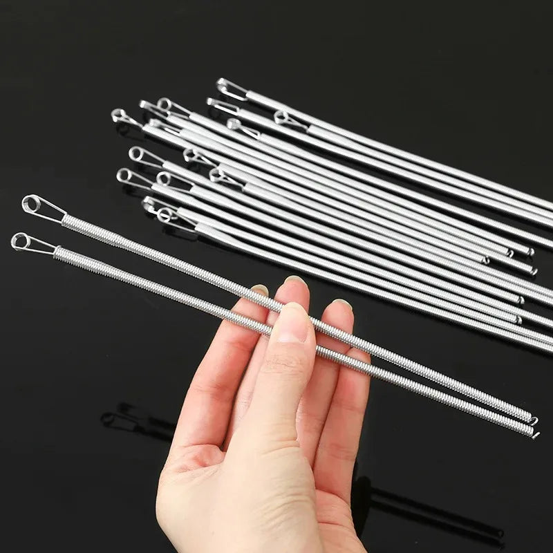 Spring Drawstring Threader – Elastic, Lace & Cord Sewing Tool