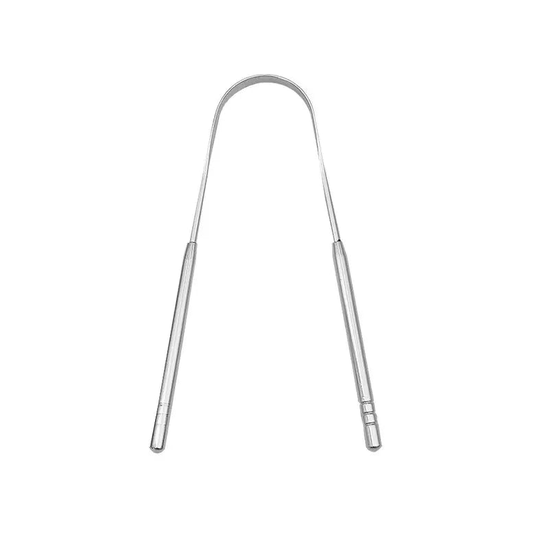 U-Shaped Stainless Steel Tongue Scraper for Fresh Breath