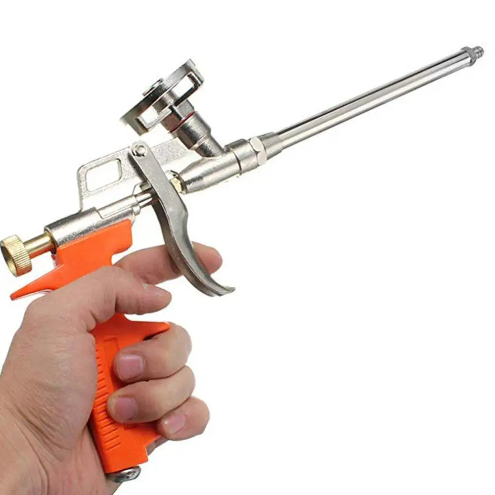 1pc Polyurethane Foam Agent Perfluorocarbon Foam Gun Manual Tool For House Renovat Expansion Foam Spray Gun Free Cleaning Peaceful Pleasures Health and Wellness