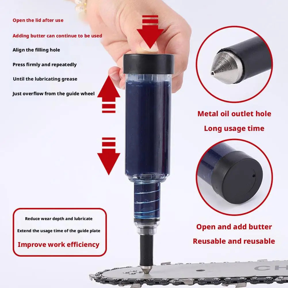 Chainsaw Lubrication Grease Tool for Durable Performance Peaceful Pleasures Health and Wellness