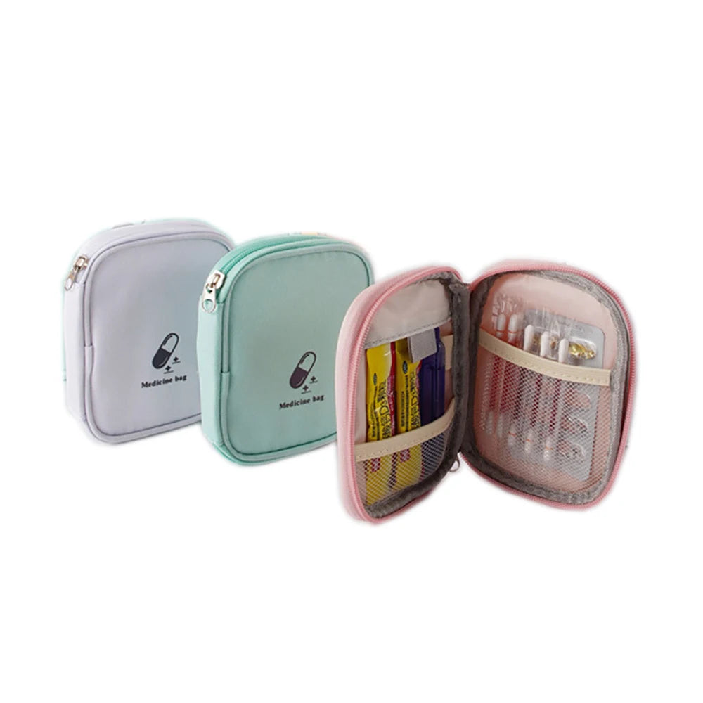 First Aid Emergency Kit Carry Bag Portable Small Carrying Treatment Packs Outdoor First Aid Kit Safety & Survival Travel Packing Peaceful Pleasures Health and Wellness