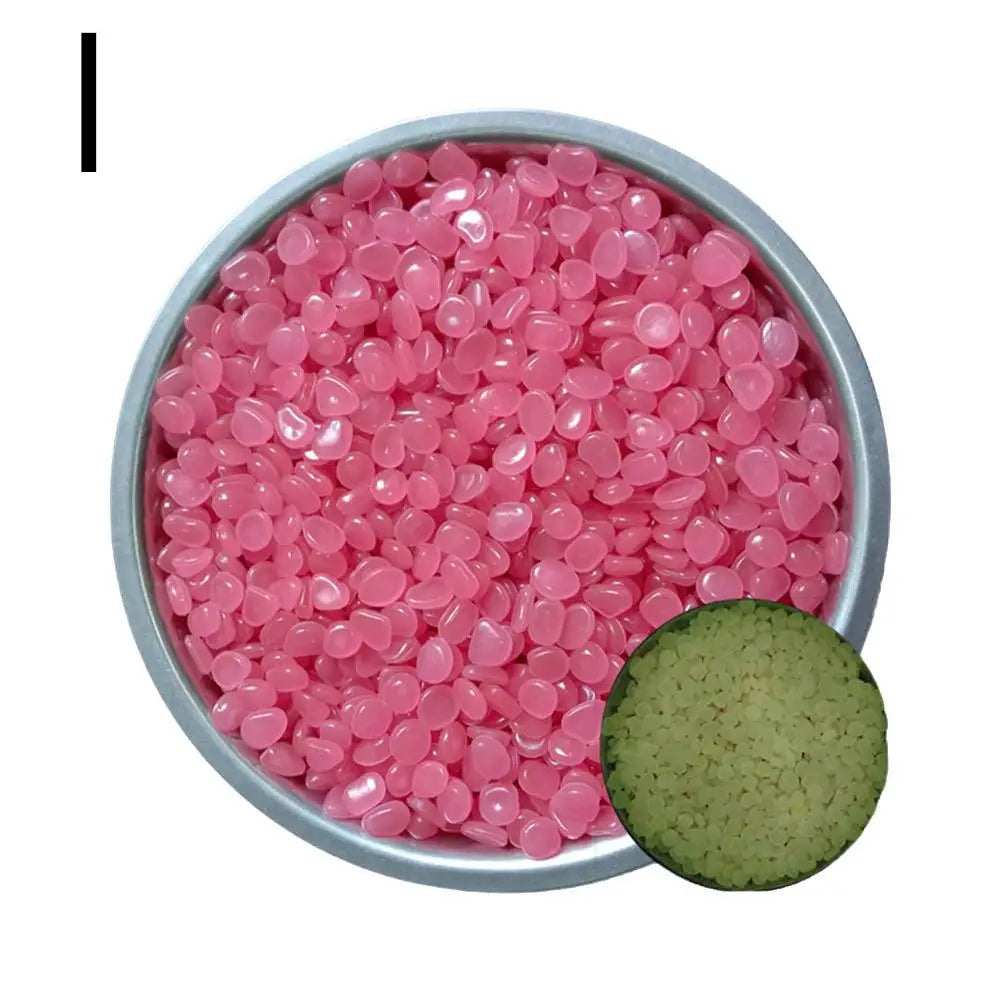 50Pcs Luminous Stones for Fish Tank and Lawn Decoration Peaceful Pleasures Health and Wellness I