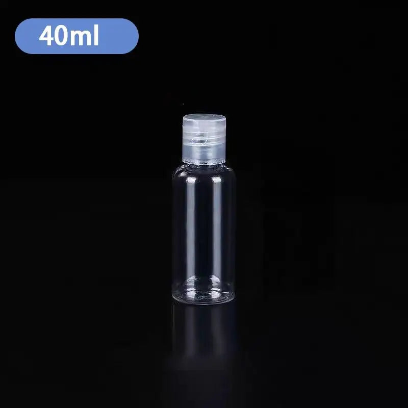 Empty Flip Cap PET Plastic Bottles 5ml–100ml | Travel Atomizer