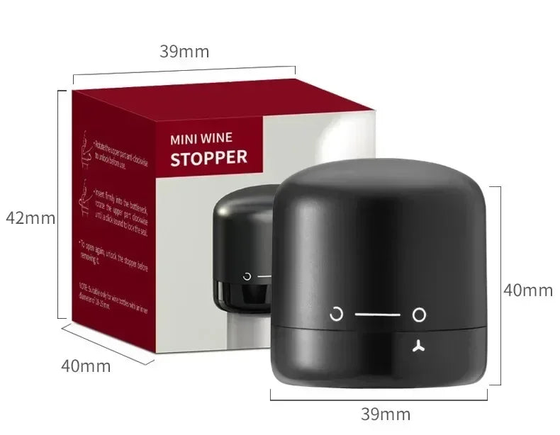 Silicone Champagne & Wine Bottle Stopper | Vacuum Seal