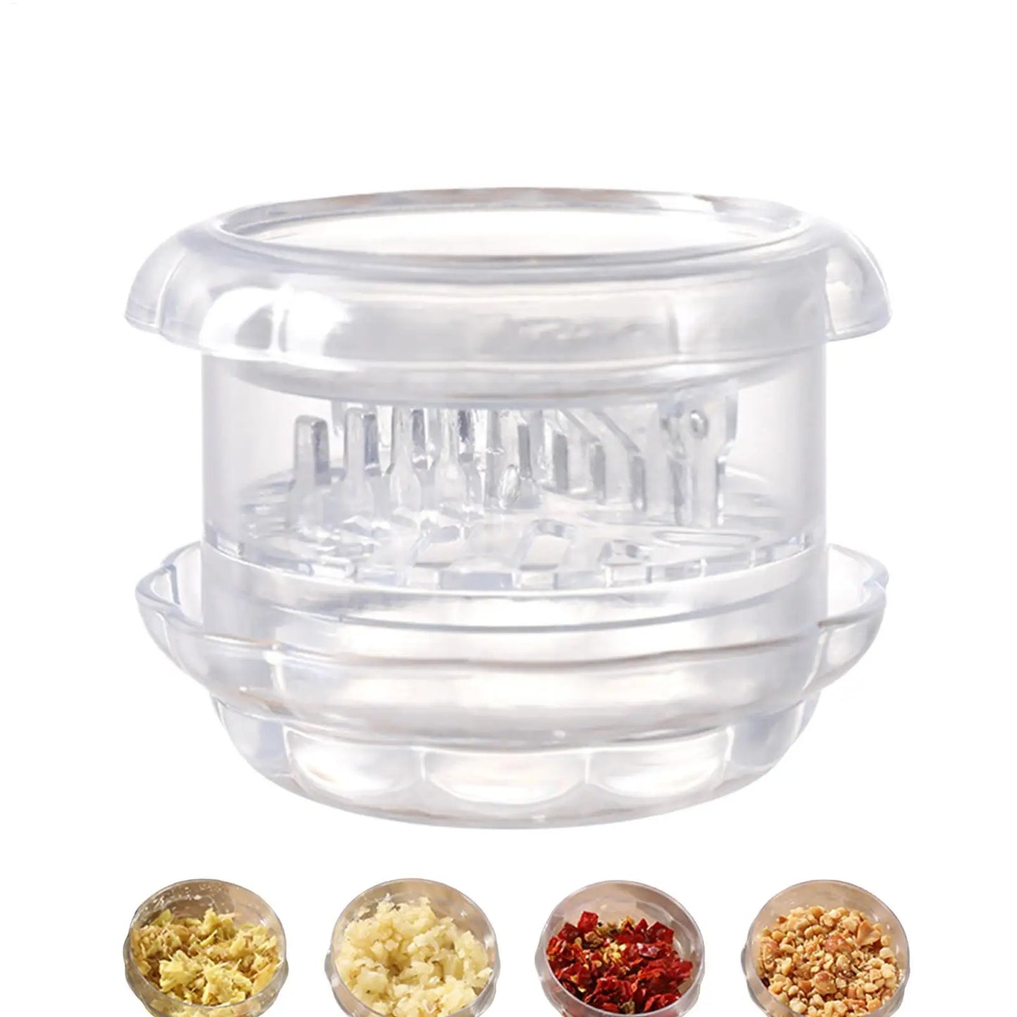 Manual Garlic Twister Grinder – Ginger & Onion Mincer Tool