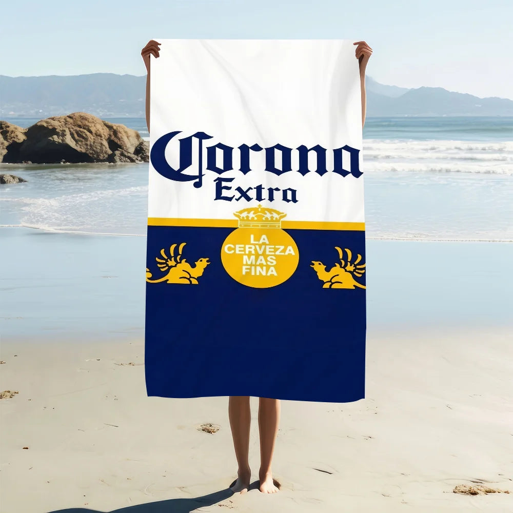 Quick Dry Beach Towel – Soft Microfiber for Travel, Gym & Camping