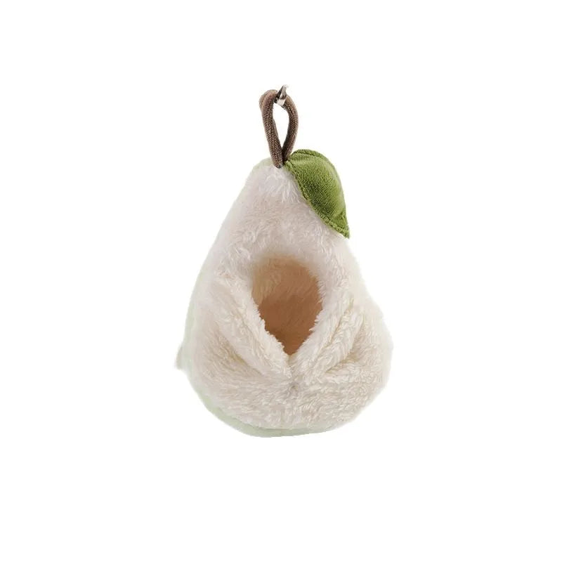 Plush Hamster Hammock Nest – Warm Bed for Small Pets & Parrots