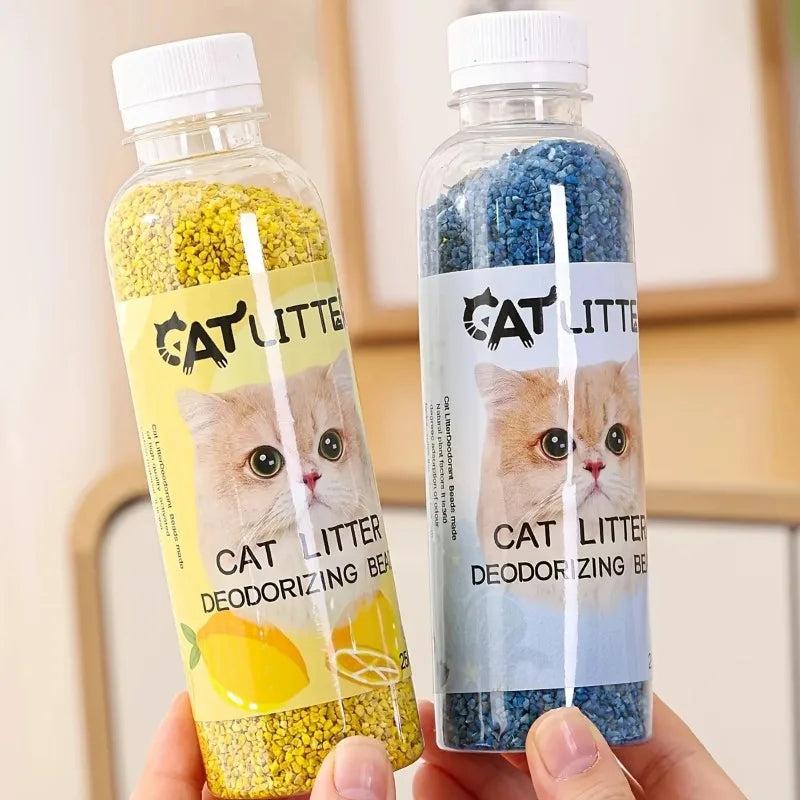 Cat Litter Deodorizing Beads – Litter Box Odor Eliminator Litter Box Deodorizer Peaceful Pleasures Health and Wellness