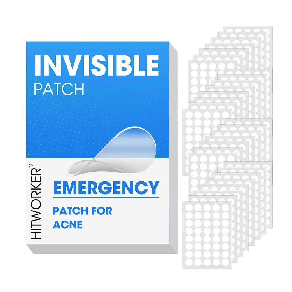 Invisible Hydrocolloid Acne Patches – Pimple Spot Stickers with Salicylic Acid & Tea Tree Oil Peaceful Pleasures Health and Wellness 1200 counts