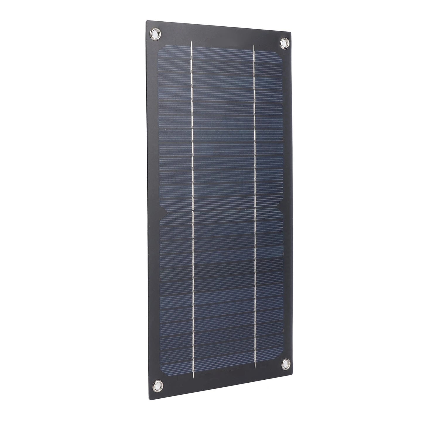 Portable Solar Panel Kit Monocrystalline Silicon Solar Panel Eco Friendly High Conversion Rate for RV Peaceful Pleasures Health and Wellness