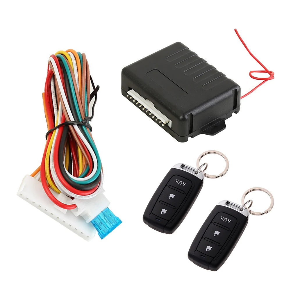 Car Remote Central Door Lock Locking Kit Keyless Entry Alarm System 410/T245 for Outdoor Personal Car Parts Decoration Peaceful Pleasures Health and Wellness