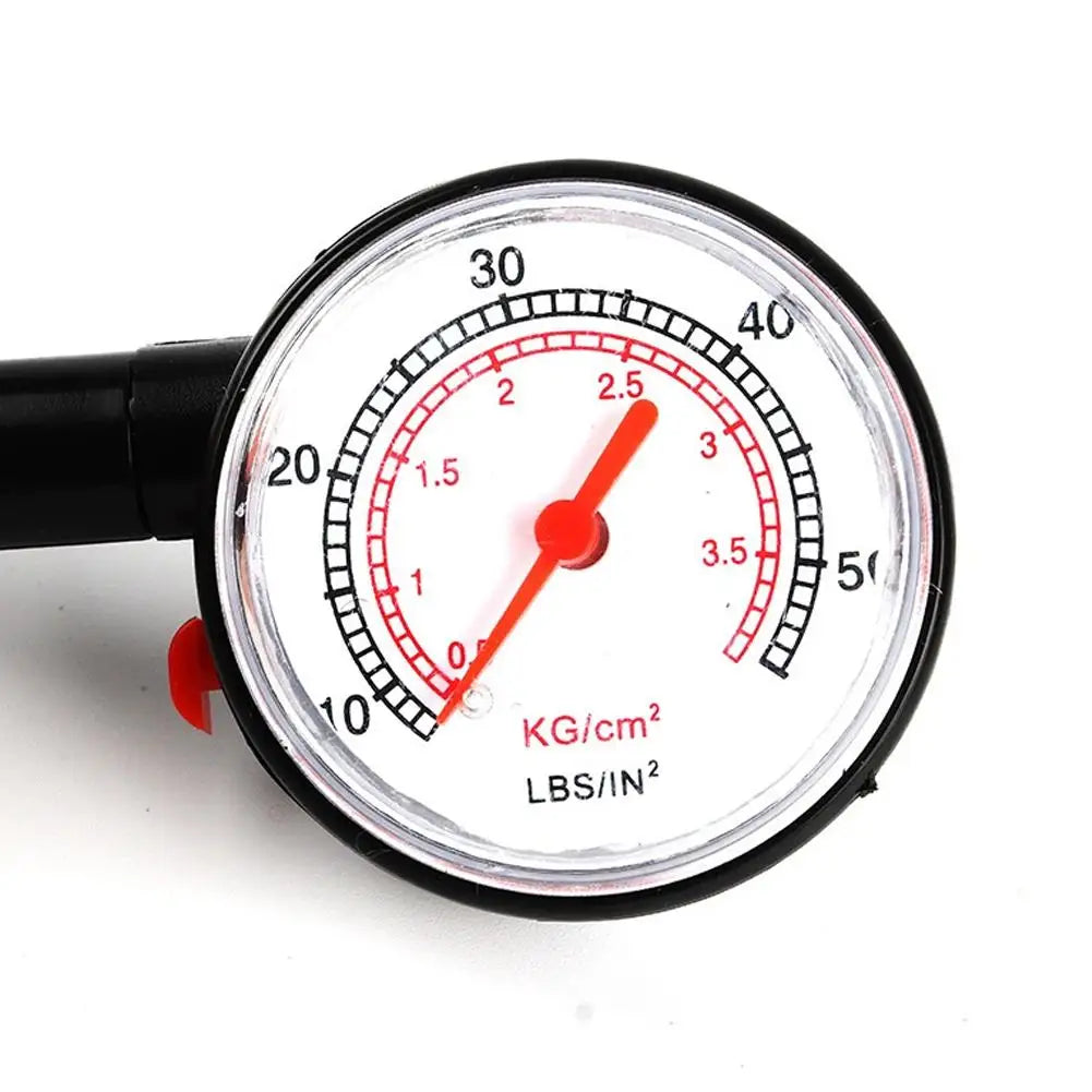 Auto Car Tire Pressure Gauge High-precision Tire Pressure Monitor Stainless Steel Manometer Air Pressure Meter Dial Tire Gauge Peaceful Pleasures Health and Wellness