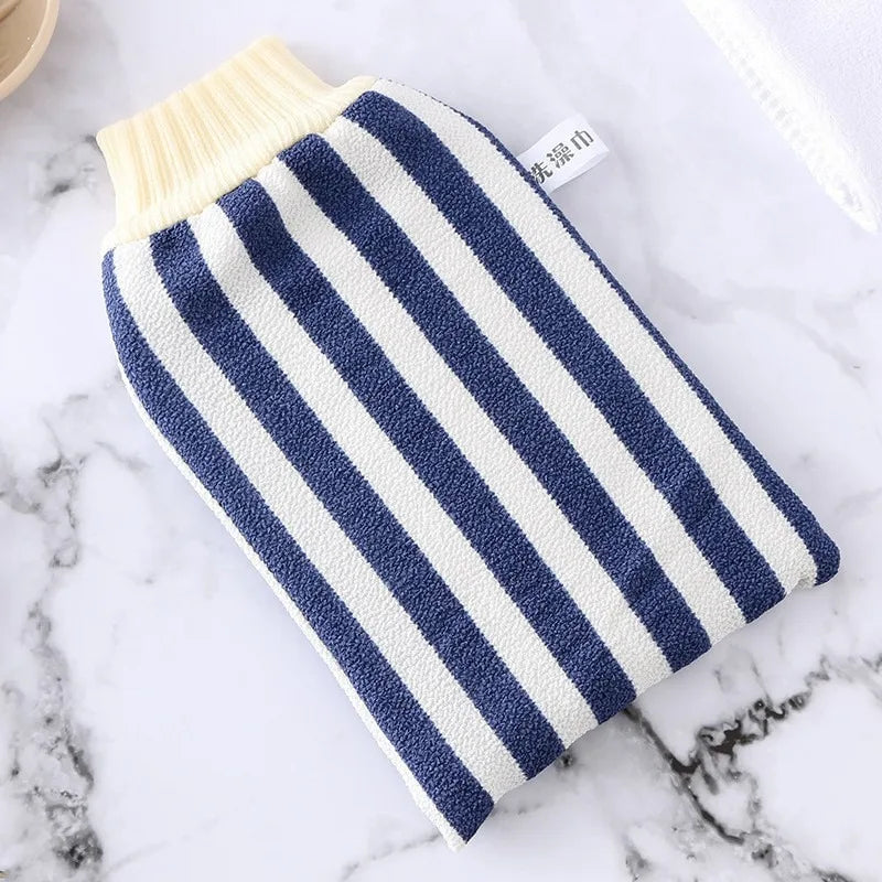 Exfoliating Bath Gloves – SPA Scrubber Mitt for Deep Cleaning