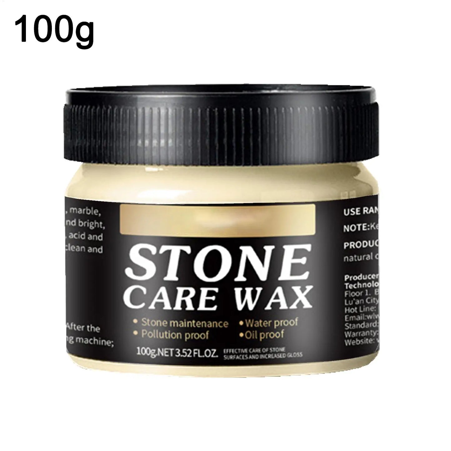 Stone Polishing Wax for Granite, Marble & Tile | 100g
