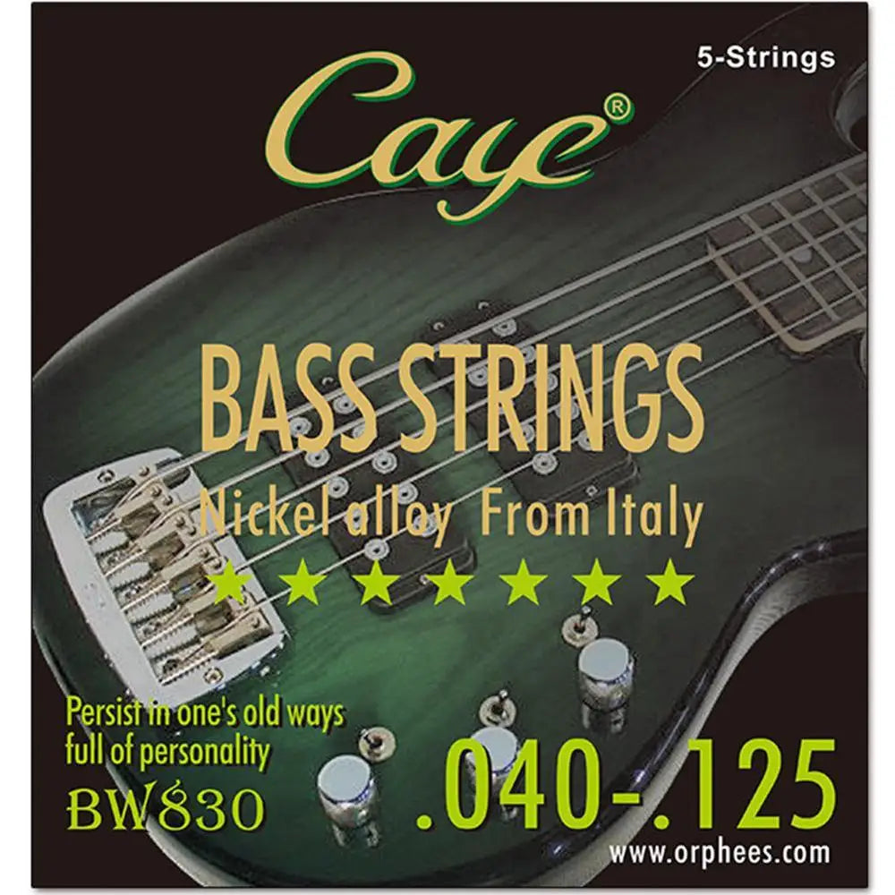 CAYE 4 5 Strings Electric Bass Hexagonal Steel Core Inner Wire