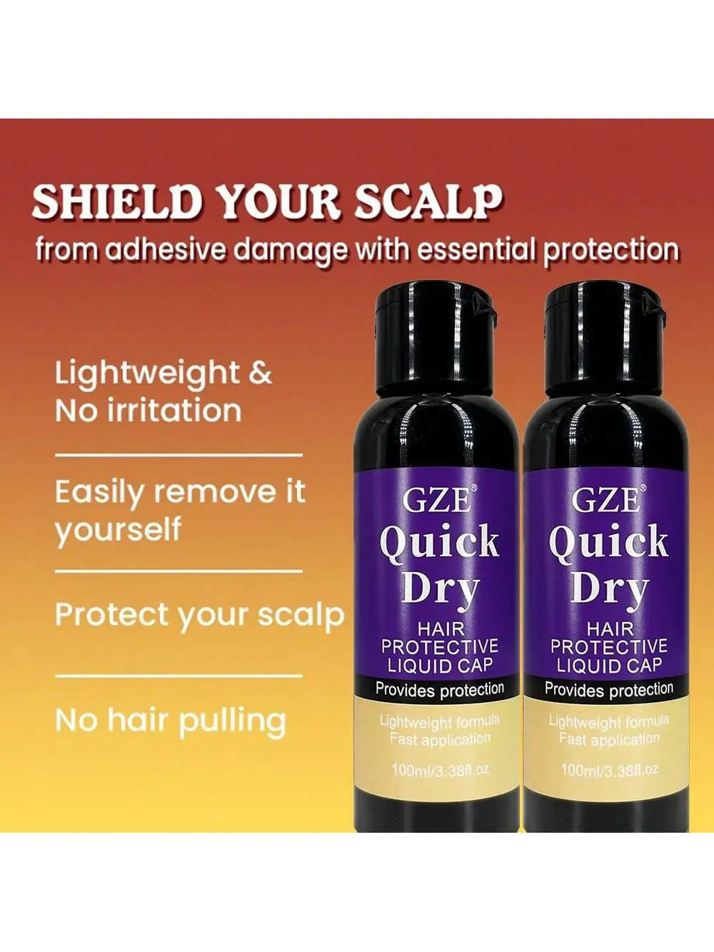 GZE Hair Protective Liquid Shield – Quick Weave Leave-In Conditioner