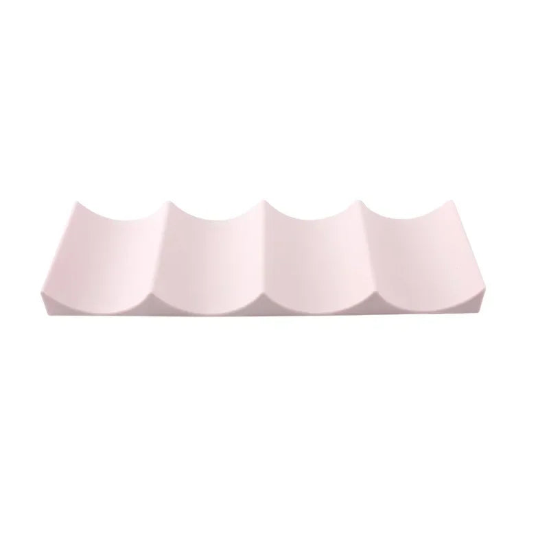 Hot Plastic Wine Storage Rack Stackable Wine Bottle Holder Wine Cabinet Counter Holder Storage Champagne Wall Stand bar Peaceful Pleasures Health and Wellness Pink